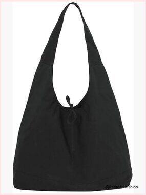 Large Slouchy Nylon Hobo Tote Bag Shoulder Handbag Gym Travel Purse
